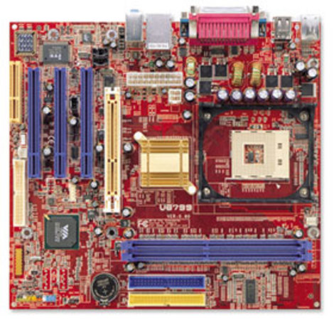 U8799 INTEL Socket 478 gaming motherboard
