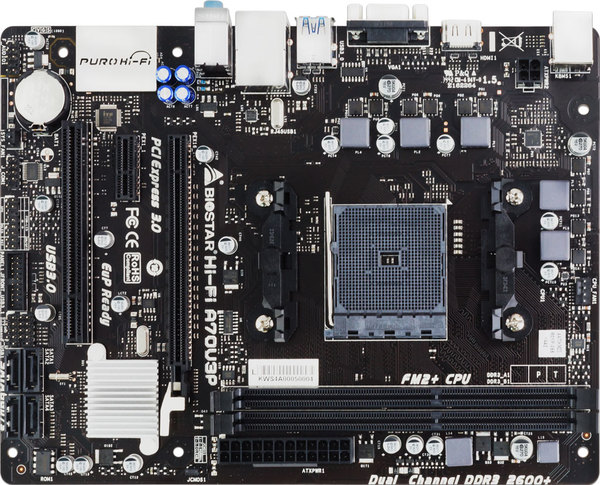 Hi-Fi A70U3P AMD Socket FM2+ gaming motherboard