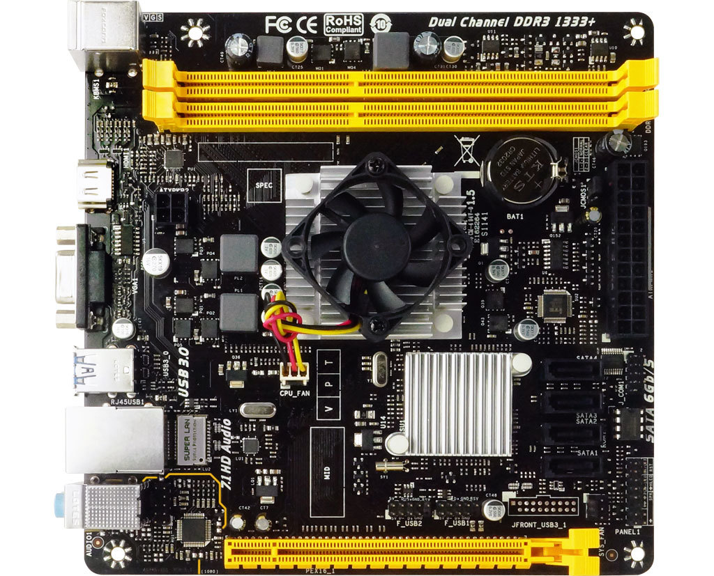 A68N-5600 AMD CPU onboard gaming motherboard
