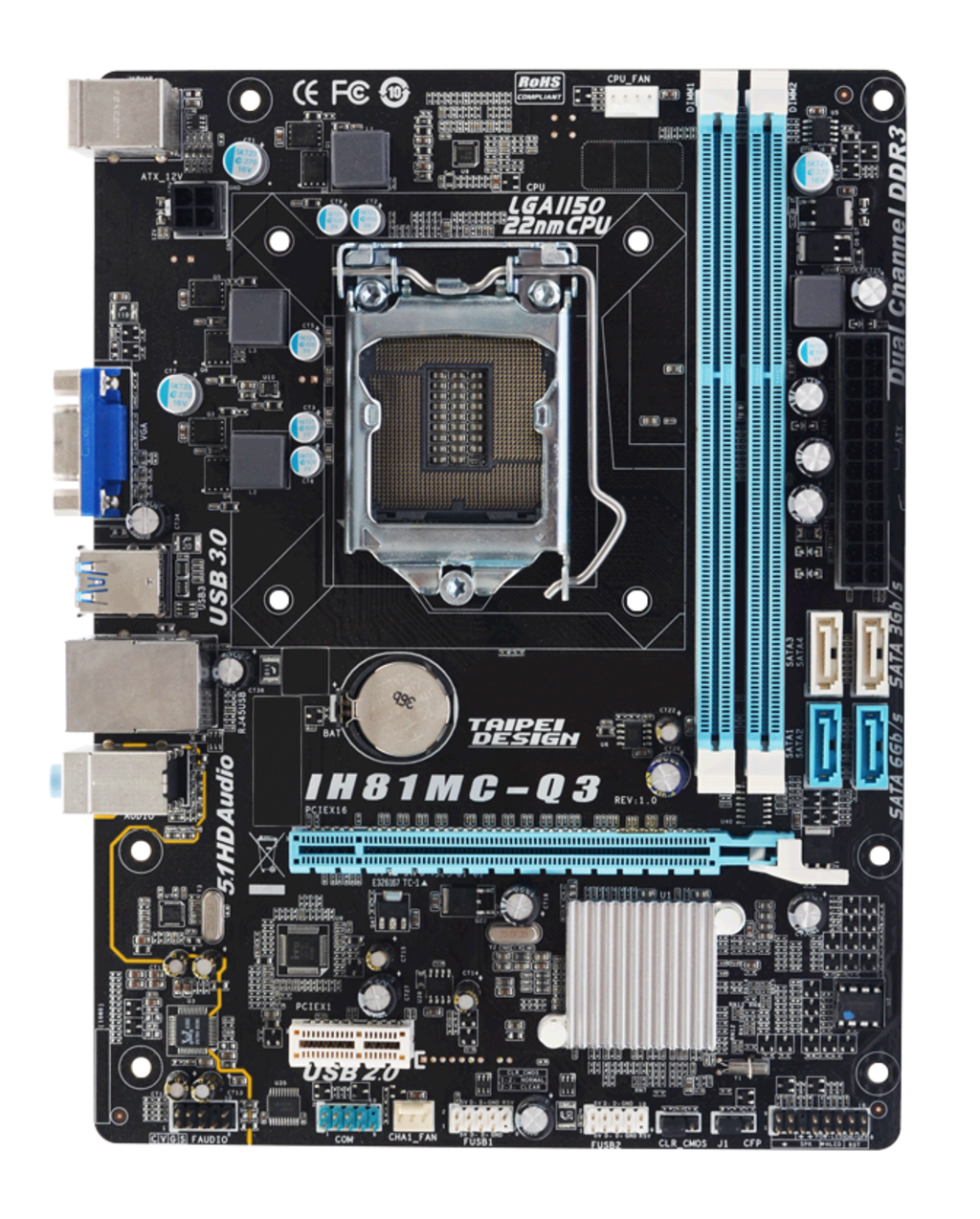 IH81MC-Q3 INTEL Socket 1150 gaming motherboard