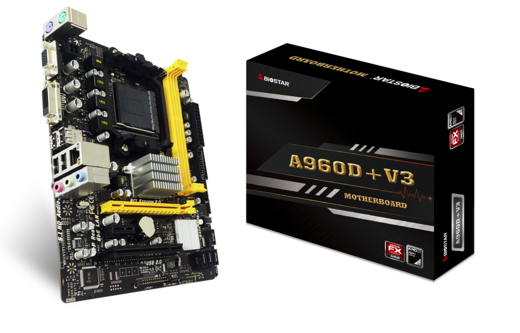 A960D+V3 AMD Socket AM3+ gaming motherboard