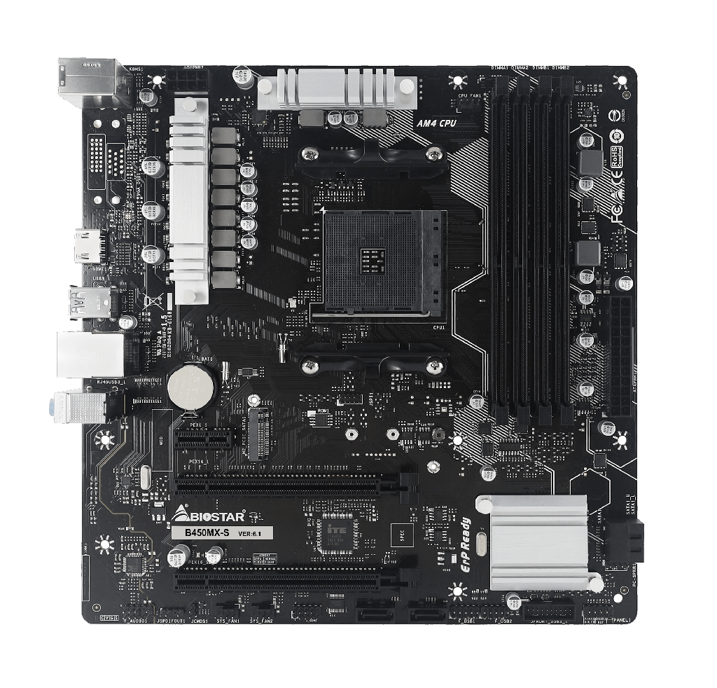 B450MX-S AMD Socket AM4 gaming motherboard