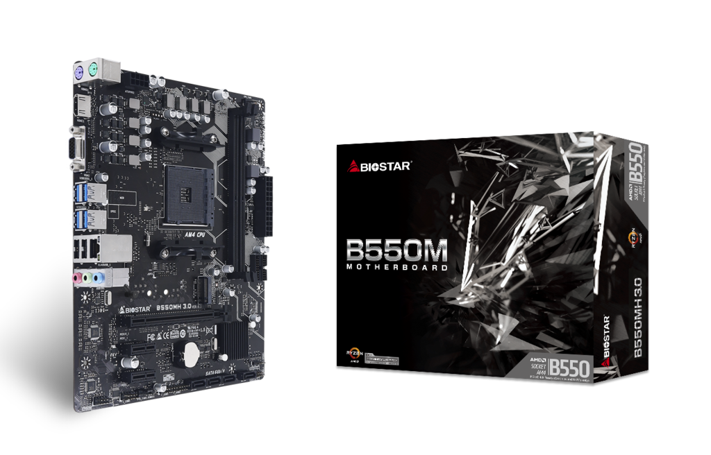 B550MH 3.0 AMD Socket AM4 gaming motherboard