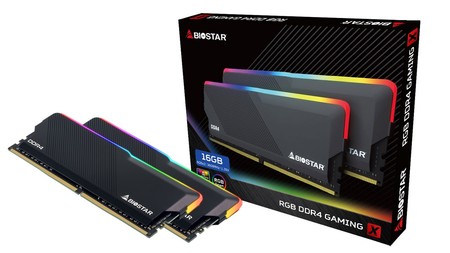 BIOSTAR RGB DDR4 GAMING X 16GB 3600MHz