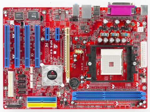 NF4 4X-A7 AMD Socket 754 gaming motherboard