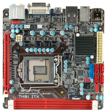 TH61 ITX INTEL Socket 1155 gaming motherboard