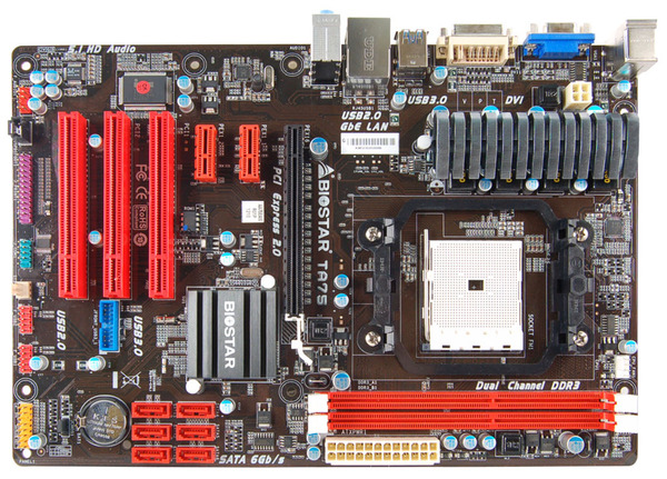 TA75 AMD Socket FM1 gaming motherboard