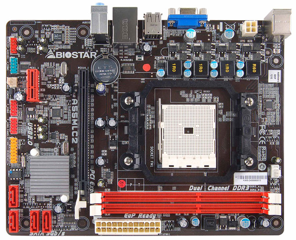A55MLC2 AMD Socket FM1 gaming motherboard