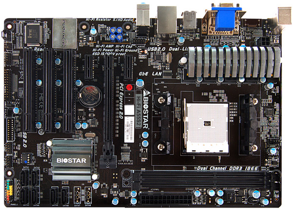 Hi-Fi A55S2 AMD Socket FM2 gaming motherboard