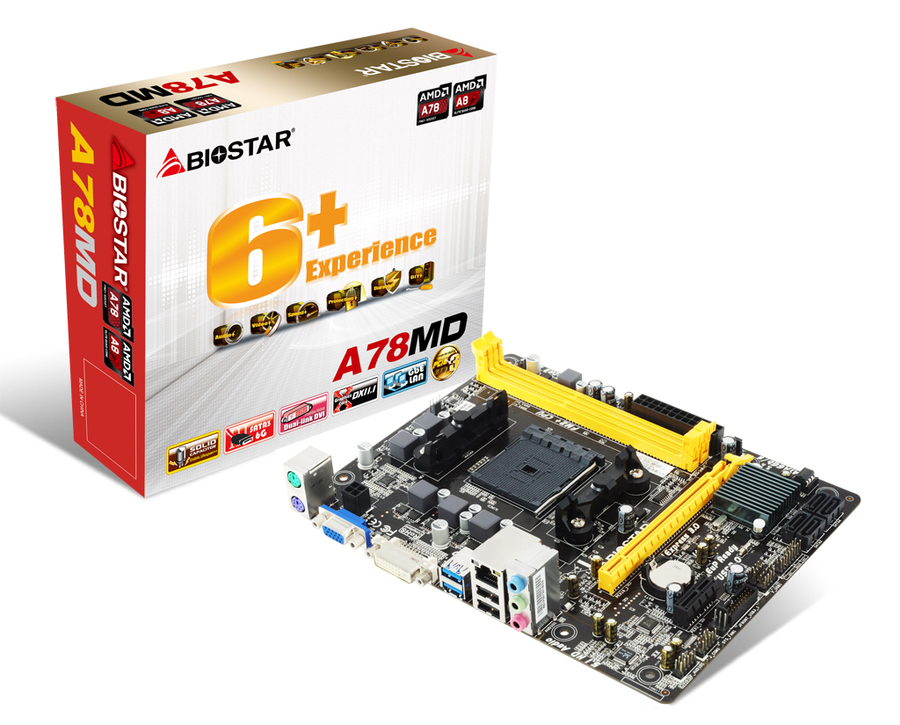 A78MD AMD Socket FM2+ gaming motherboard