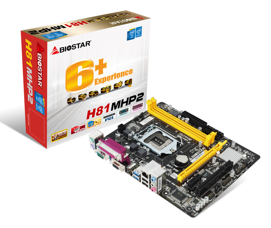 H81MHP2 INTEL Socket 1150 gaming motherboard