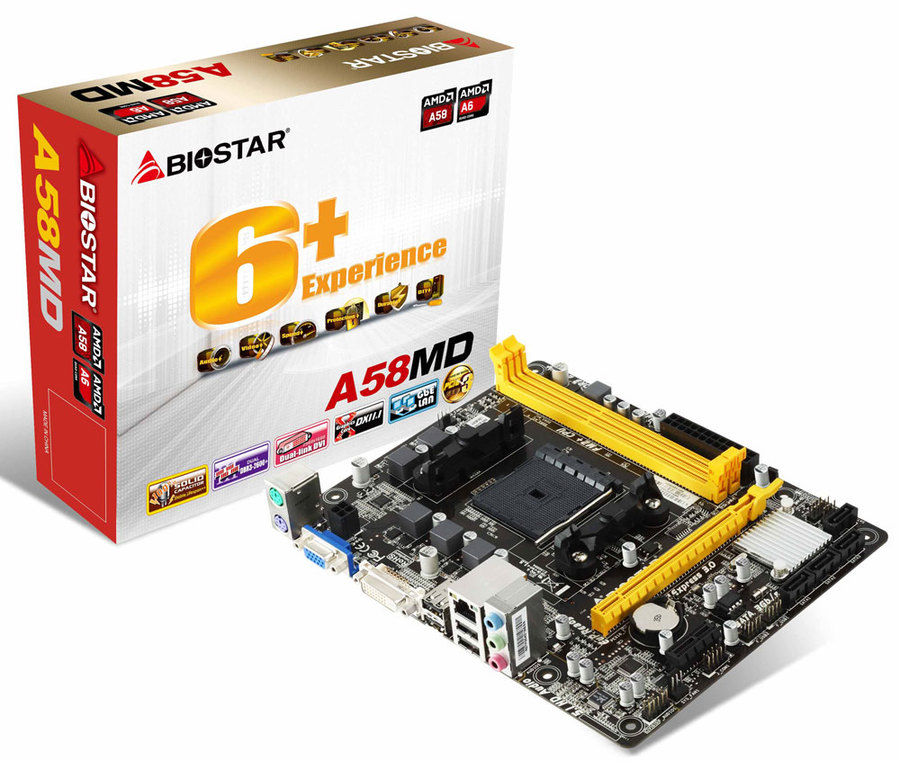 A58MD AMD Socket FM2+ gaming motherboard