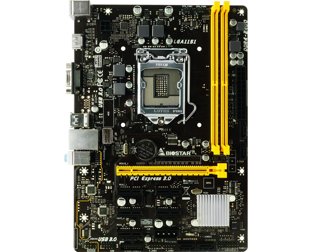 H110M-BTC INTEL Socket 1151 gaming motherboard