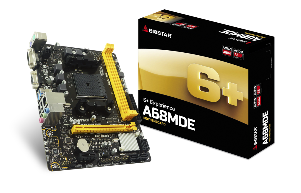 A68MDE AMD Socket FM2+ gaming motherboard