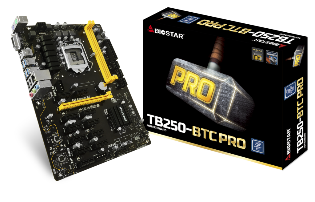 TB250-BTC PRO INTEL Socket 1151 gaming motherboard