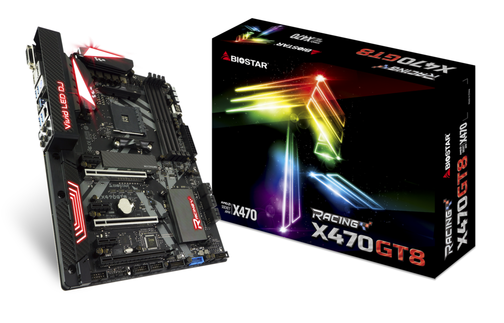 X470GT8 AMD Socket AM4 gaming motherboard