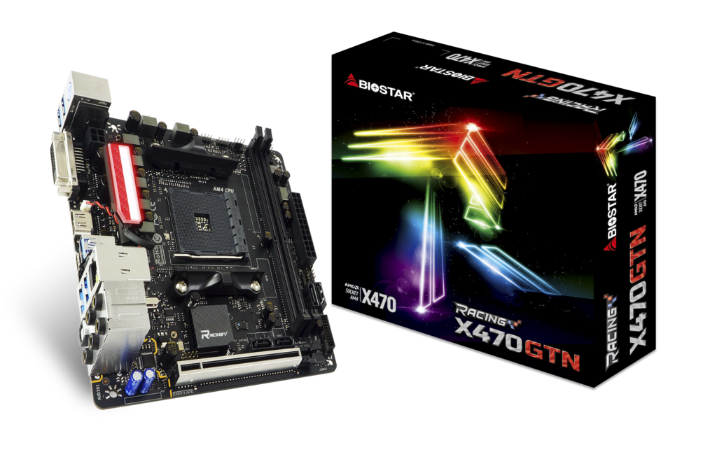X470GTN AMD Socket AM4 gaming motherboard