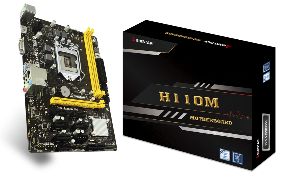 H110MHC INTEL Socket 1151 gaming motherboard