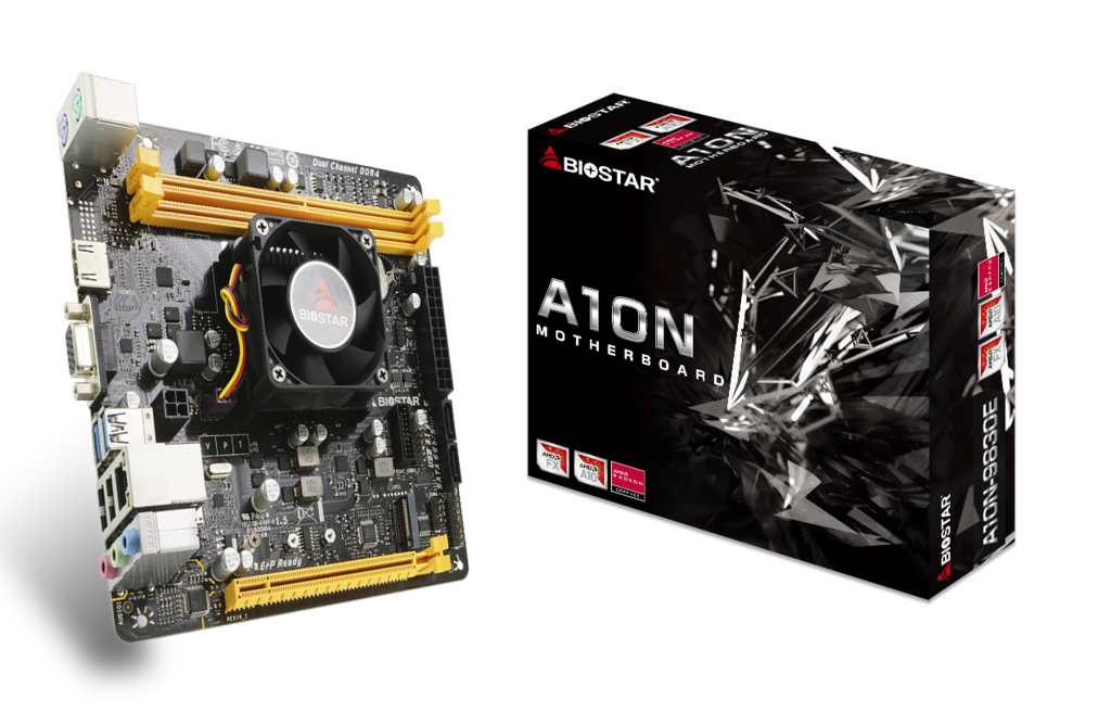 A10N-9830E AMD CPU onboard gaming motherboard