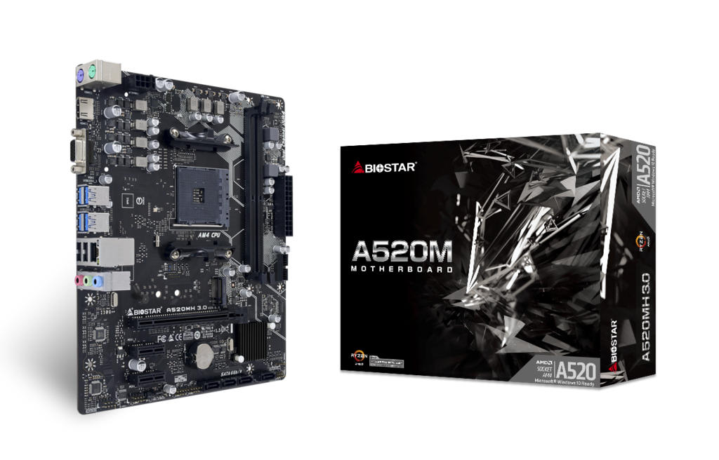A520MH 3.0 AMD Socket AM4 gaming motherboard