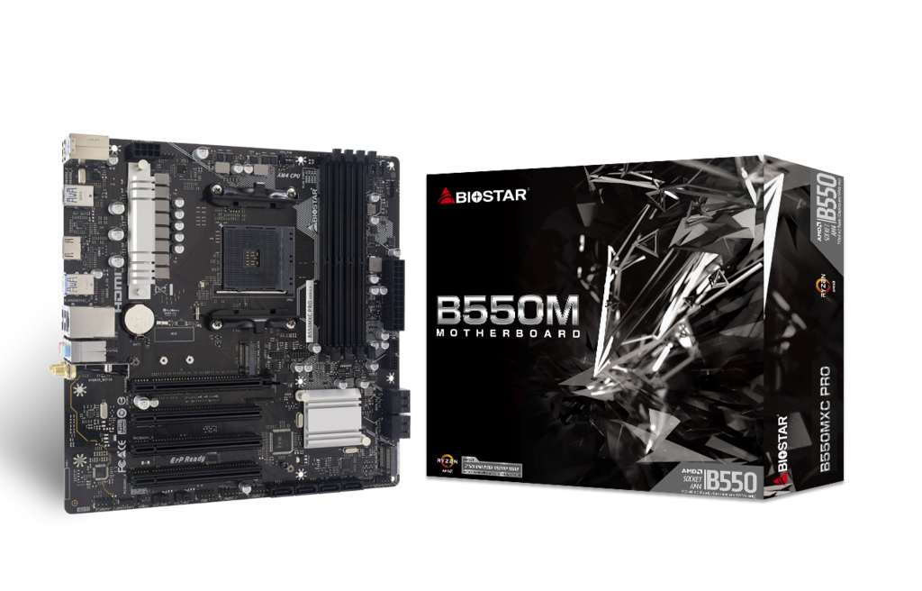 B550MXC PRO AMD Socket AM4 gaming motherboard