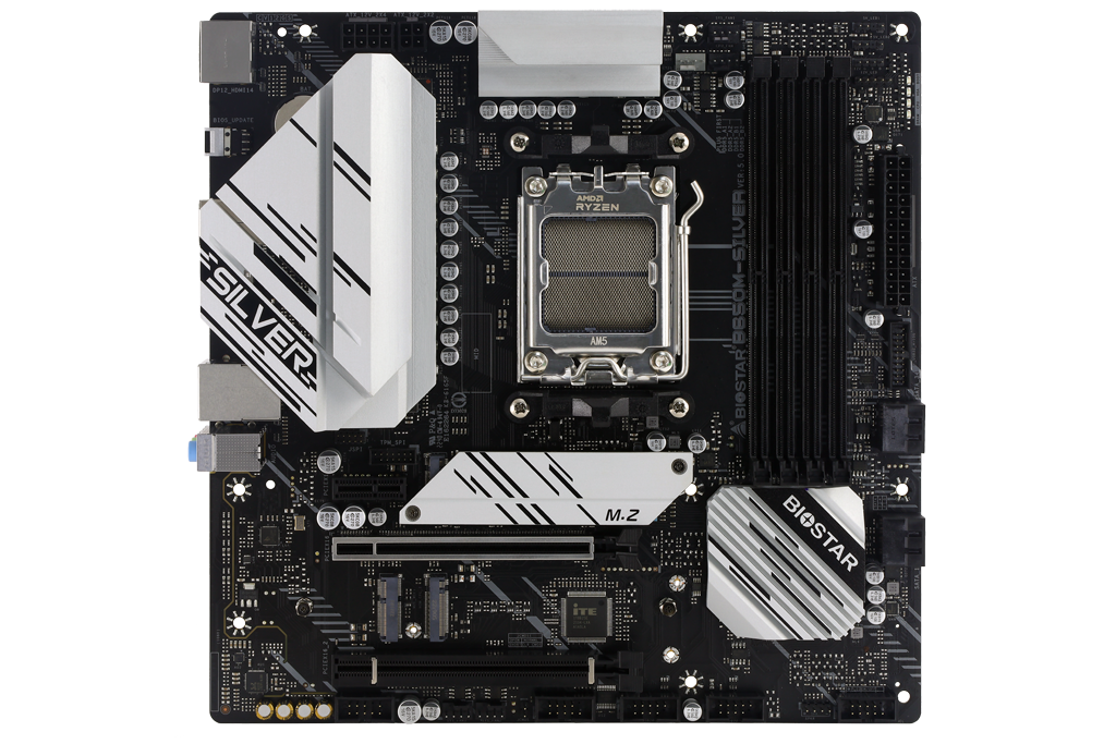 B650M-SILVER AMD Socket AM5 gaming motherboard