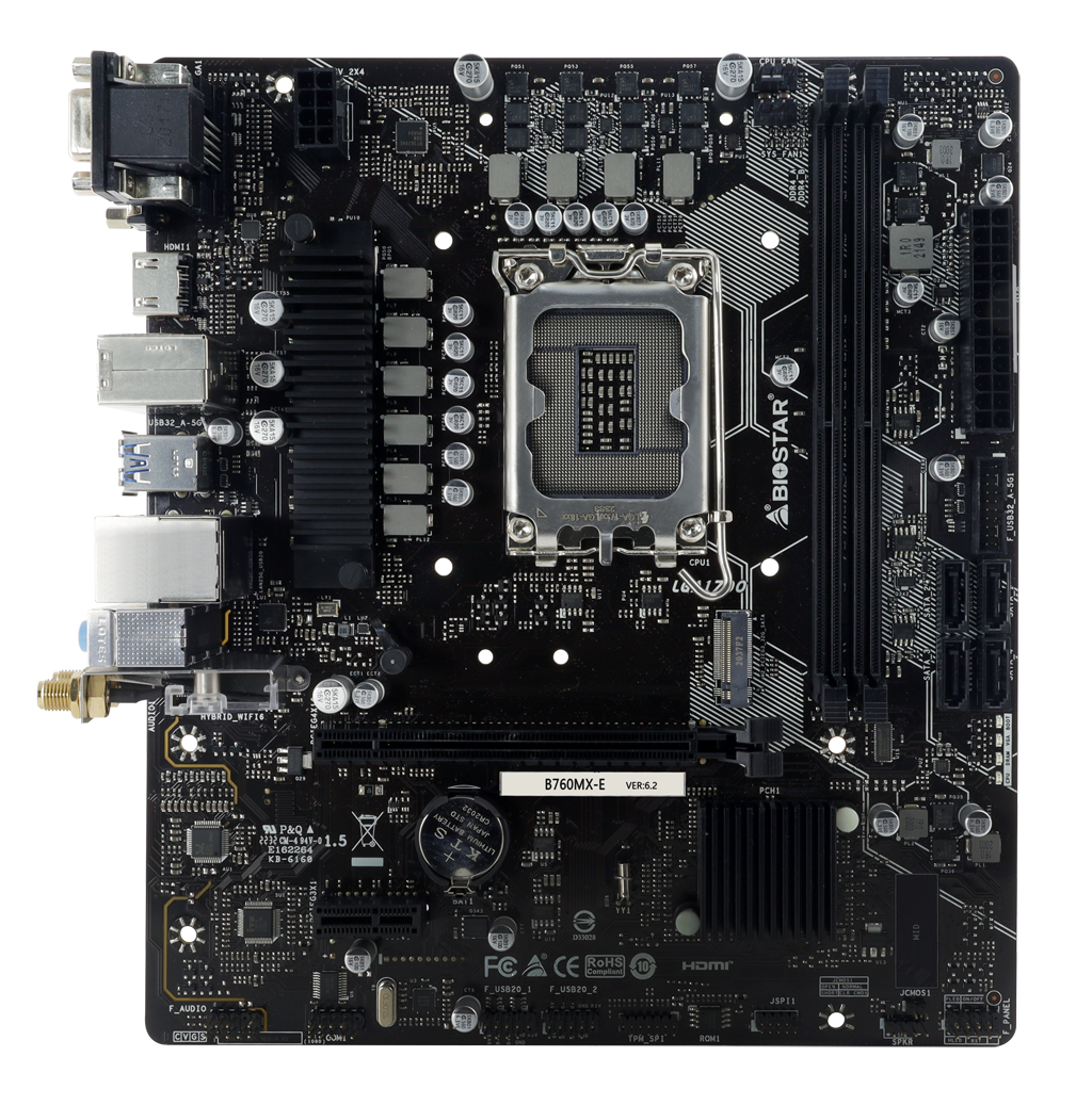 B760MX-E INTEL Socket 1700 gaming motherboard