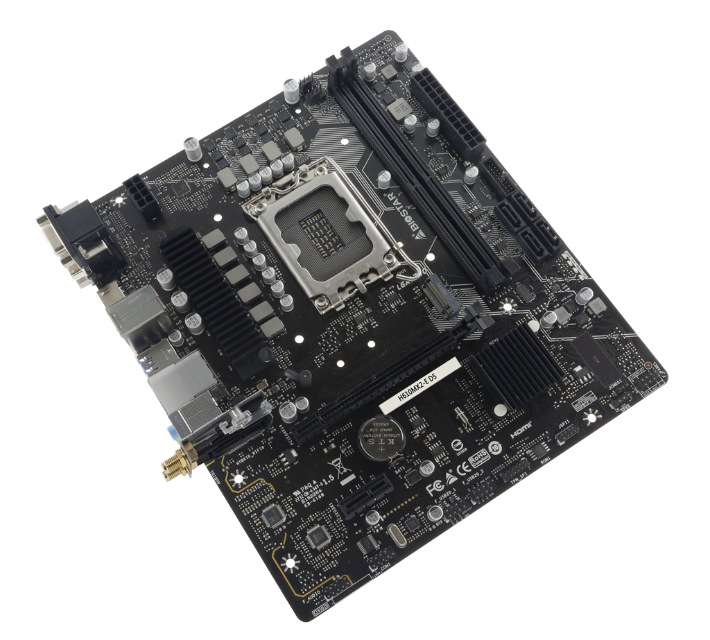 H610MX2-E D5 INTEL Socket 1700 gaming motherboard