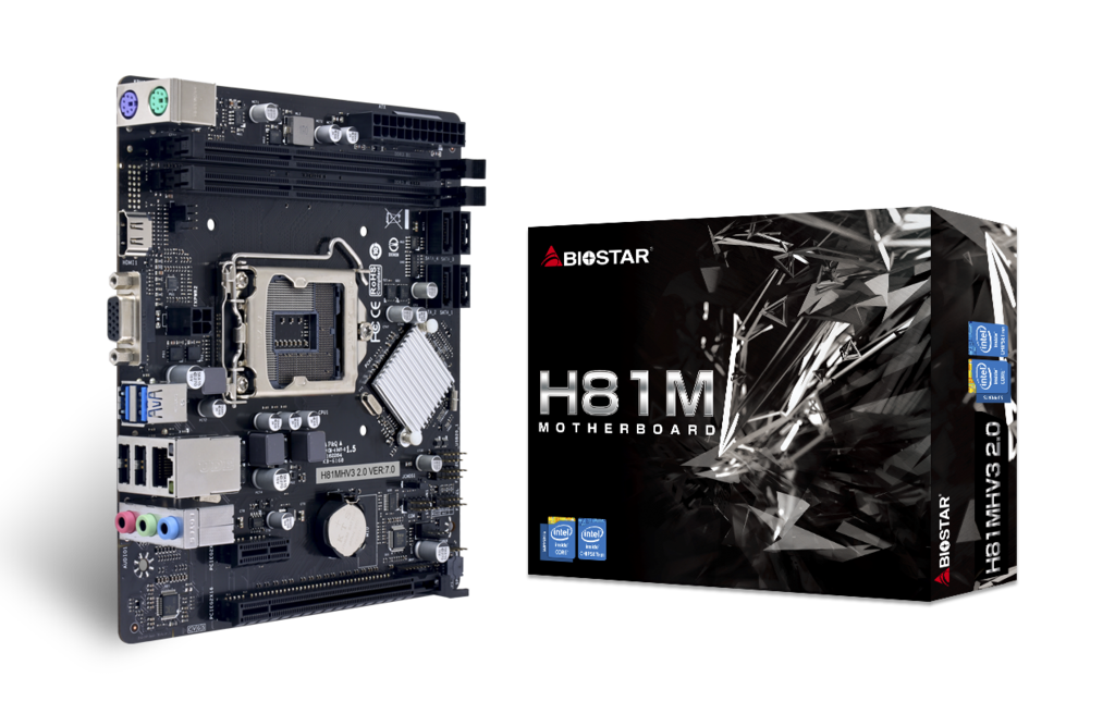 H81MHV3 2.0 INTEL Socket 1150 gaming motherboard