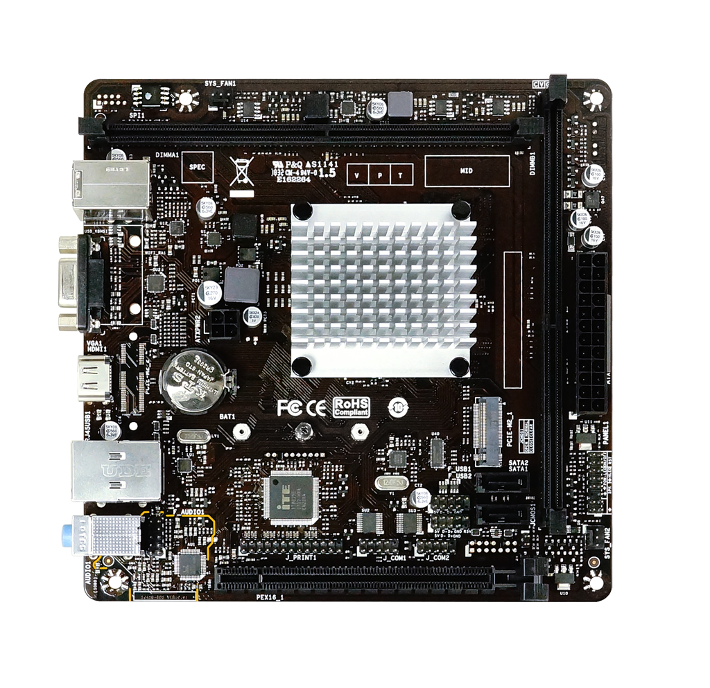 J4105NHU INTEL CPU onboard gaming motherboard