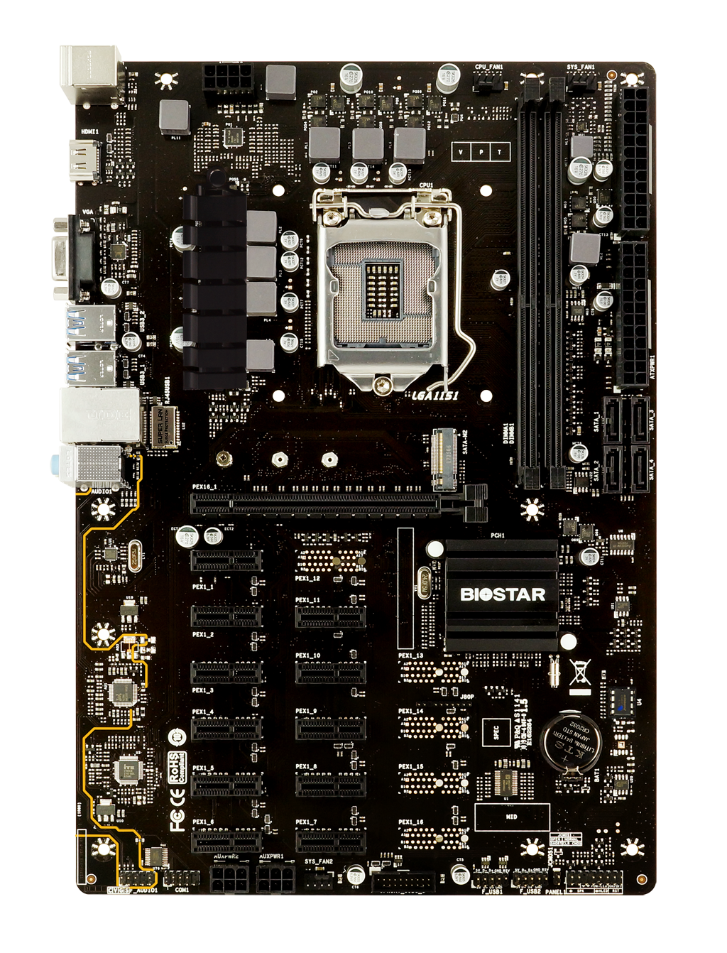 TB360-BTC PRO 3.0 INTEL Socket 1151 gaming motherboard