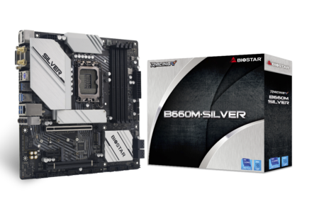 B660M-SILVER motherboard for gaming