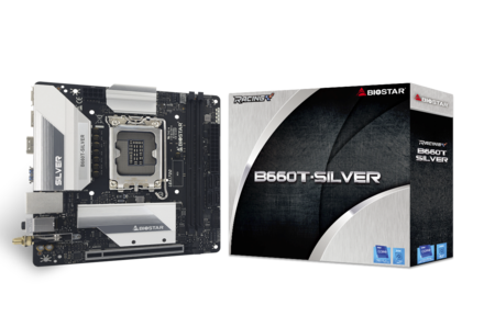 B660T-SILVER motherboard for gaming